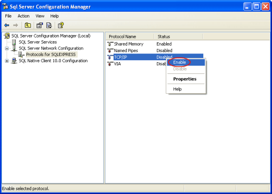 Kích hoạt Remote Connection cho SQL Server 2008