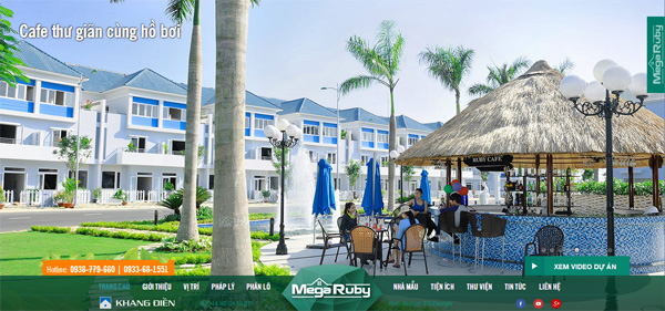 Mega Ruby Khang Điền biệt thự cao cấp liên kế sân vườn