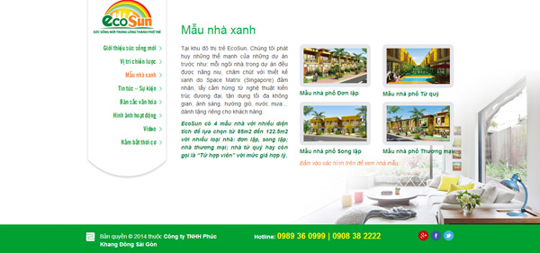 Ecosun - Sức sống mới