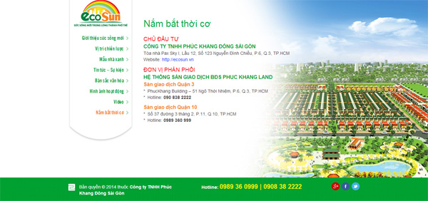 Ecosun - Sức sống mới