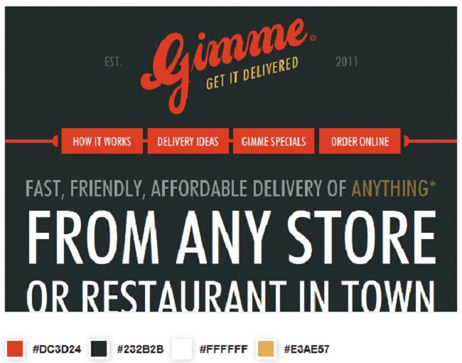 10 Ví dụ tuyệt vời về cách phối màu trong thiết kế website