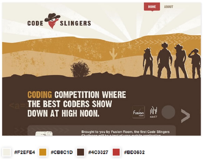 10 Ví dụ tuyệt vời về cách phối màu trong thiết kế website