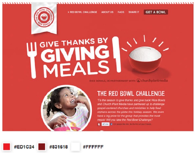 10 Ví dụ tuyệt vời về cách phối màu trong thiết kế website