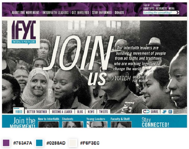 10 Ví dụ tuyệt vời về cách phối màu trong thiết kế website