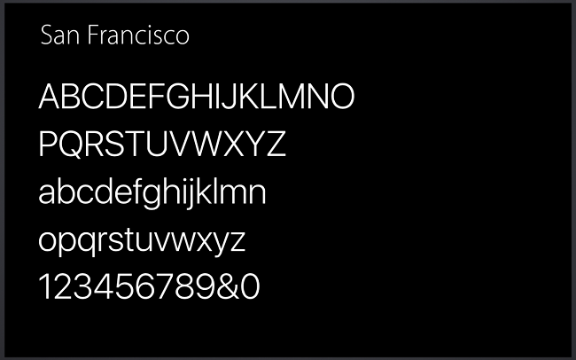 Vì sao Apple bỏ Heveltica để dùng font chữ New San Francisco cho bộ nhận diện?