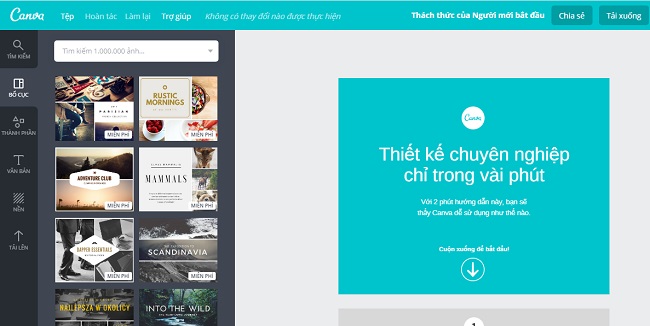 5 Công cụ thiết kế hữu ích cho nhà làm marketing