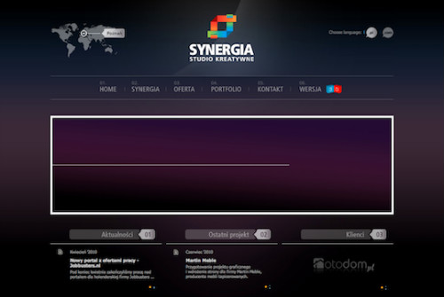 Những thiết kế web màu tím gây được ấn tượng thị giác