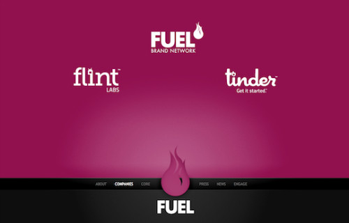 Những thiết kế web màu tím gây được ấn tượng thị giác