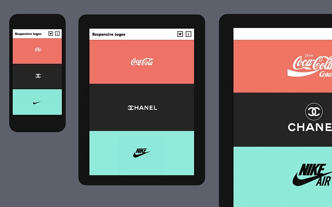 Các thiết kế Logo Responsive hiệu quả