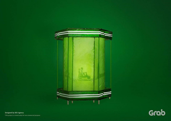 Ngắm hình ảnh thương hiệu nổi tiếng qua chiếc lồng đèn