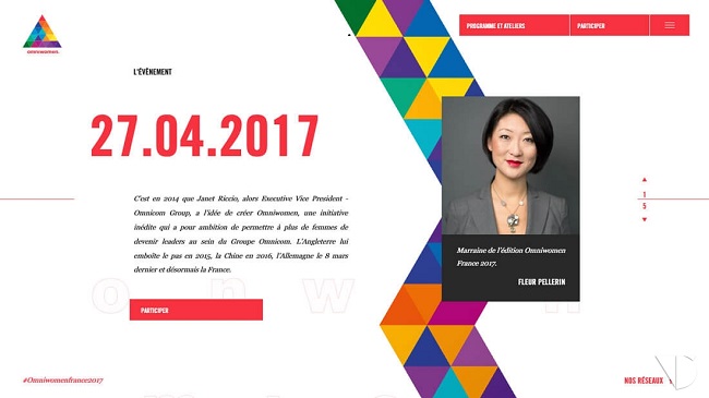 Poly Shapes – Web với thiết kế hình đa giác lên ngôi