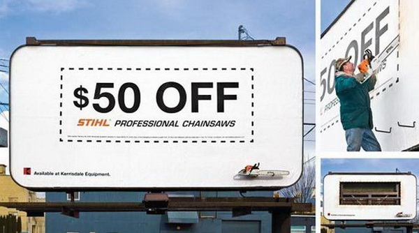 Top những quảng cáo ngoài trời sáng tạo “bá đạo” nhất