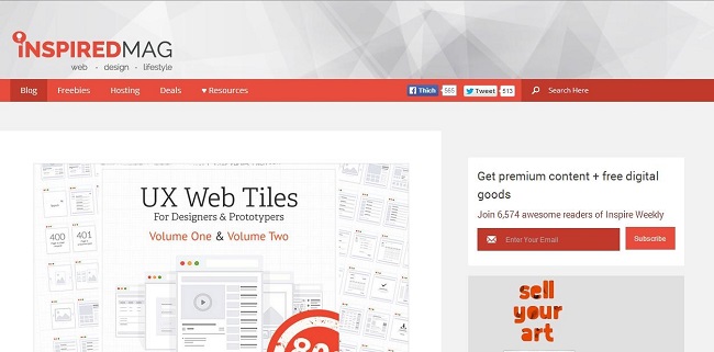 Một số tạp chí hay dành cho Web Designers