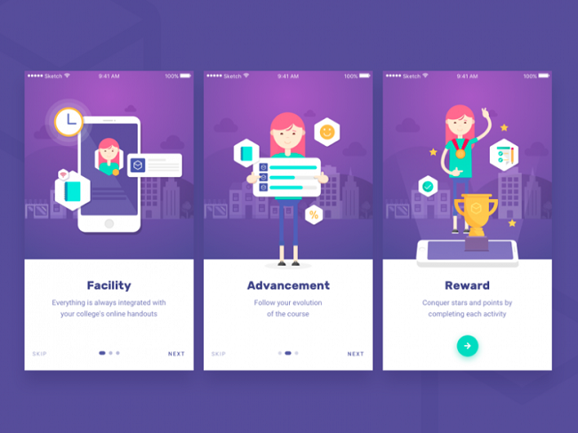 Những thiết kế mobile mang đến cho bạn cảm hứng bất tận