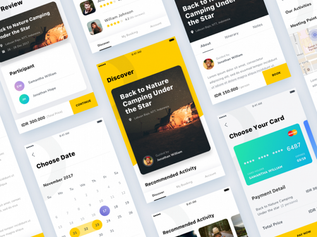 Top những thiết kế web, thiết kế app ấn tượng