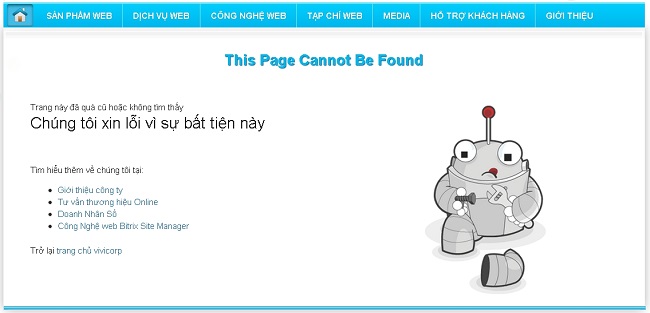 Lỗi 404 cũng cần phải “chất”